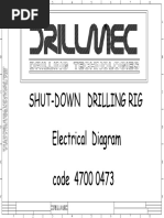 Shut-Down Drilling Rig Electrical Diagram