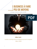 5 Idées Business À Faire Avec Peu de Moyens PDF