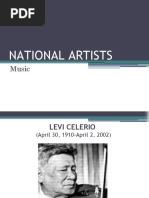 NATIONAL ARTISTS Music