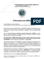 Comunicado Cimas