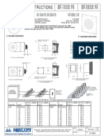 Installation Instructions: SP-204A-25 SP-204A-70 SP-104A-25 SP-104A-70