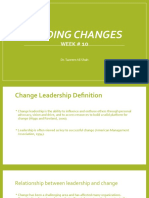 Leading Change