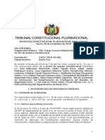 Sentencia Constitucional 0808-2018