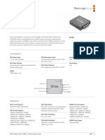 Mini Converter Sdi To Hdmi: Connections