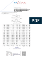 PN16 Flange Tables