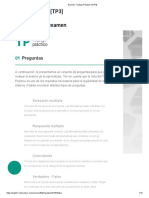 Examen - Trabajo Práctico 3 (TP3) PDF