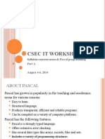 CSEC IT Workshop Part 2 - A