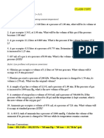 Boyle's Law Worksheet With Answer