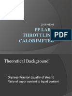 Throttling Calorimeter 2015ME08