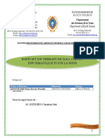 Rapport de Terrain