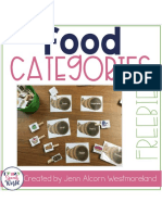 Interactive Food Categories Teacher Switcher