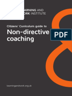 Non-Directive Coaching: Citizens' Curriculum Guide To