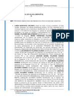 Demanda de Rendicion de Cuentas - Fajardo Cajica