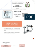 Grupo 12 - Montaje de Articulador