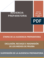 Audiencia Preparatoria