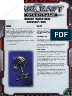 Brood War Promotional Leadership Cards: Intro Rules