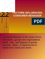 Factors Influencing Consumer Behavior