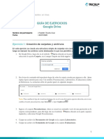 Tema 6. Guía de Ejercicios - GoogleDrive PDF