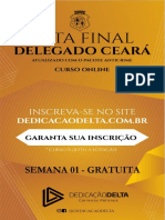 DEDICACAO DELTA - PRE EDITAL - CE - Turma 2 - SEMANA 01 Ok