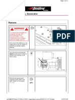 021-027 Bearing, Generator: Remove