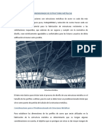 Predimensionado de Estructuras Metalicas Spectra