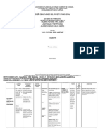 Matriz Del Proyecto Transversal de Aprovechamiento Creativo Del Tiempo Libre