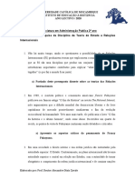 2o - Teoria de Estado e Relacoes Internacionais