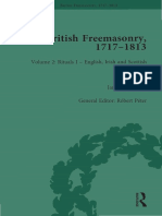 Jan A. M. Snoek (Ed.) - British Freemasonry, 1717-1813, Volume 2 - Rituals I - English, Irish and Scottish Craft Rituals. 2-Routledge (2016)