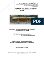 Proyecto Bambú Colombia Pitalito PDF