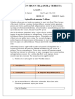 Institución Educativa Santa Teresita: Lesson 3