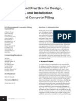 Recommended Practice For Design Manufactura and Installation of Prestressed Concrete Piling PDF