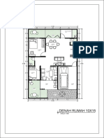 Denah Rumah 10X15: R. Cuci & Jemur - 0.05