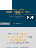 Demystifying Robotic Process Automation (RPA) : Digital Transformation For The Enterprise