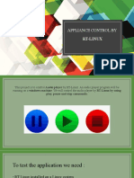 Appliance Control by RT-LINUX