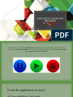 Appliance Control by RT-LINUX