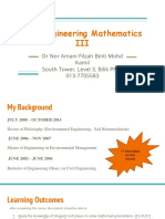 Intro - Civil Engineering Math 3