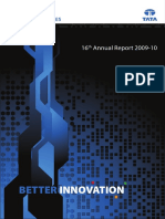 Annual Report Tata Techno 2010 PDF