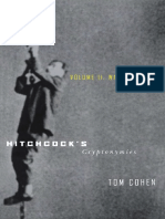 Tom Cohen - Hitchcock's Cryptonymies - Volume II - War Machines (2005, Univ of Minnesota Press)