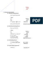 Parameters L 105.58 M B 27.8 M CB 0.876: A-1 Minimum Section Modulus A-1-1 Still Water Bending Moment