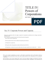 Sec 35-37 Powers of Corporation