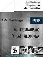 El Cristianismo y Las Filosofias 01 Sertillanges Op PDF