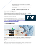 Si Necesitas Conseguir Clientes para Tu Empresa de Fumigación y Control de Plagas