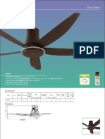 Ceiling Fans Kaze Series: F Yuragi Function (Natural Breeze)