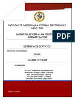 Cadena de Valor - Alvarez - Barahona - Jara - Jaya - Vasconez PDF