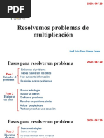 Problemas de Multiplicación