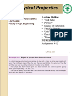 Soil Physical Properties: Engineering Hydrology