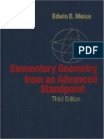 Pub Elementary Geometry From An Advanced Standpoint 3r