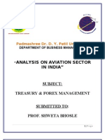 Final Analysis On Aviation Sector in India