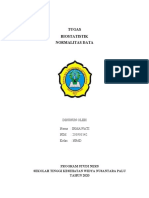 Tugas Biostatistik Normalitas Data IRMAWATI