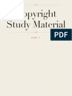 Copyright Study Material